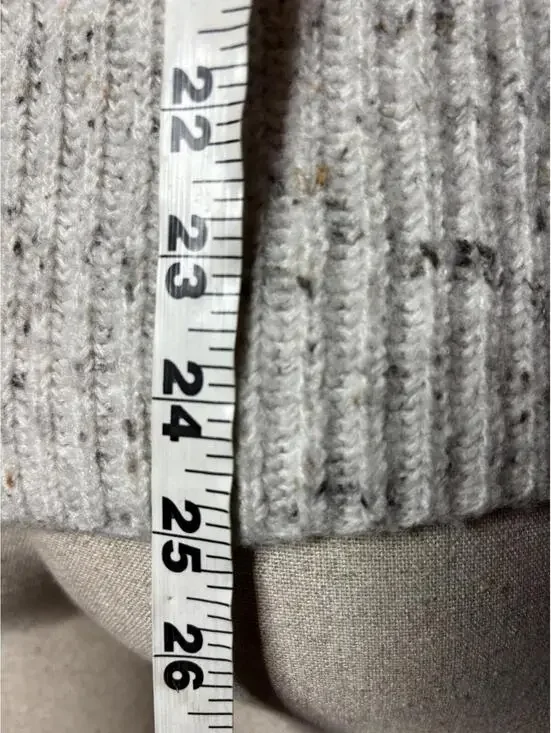 Madewell Donegal Northfield Mockneck Rib Knit Sweater Wool Acyrlic Blend - XS - Picture 7 of 7